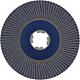 Disque abrasif a lamelles BOSCH coude avec insert X-Lock diam. 125mm K40