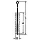 Goupillon avec manche Standard 2