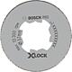 Foret a sec BOSCH® Diamant ac insert X - Lock Ø 57 mm
