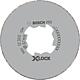 Foret a sec BOSCH® Diamant ac insert X - Lock Ø 67 mm