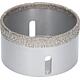 Foret a sec BOSCH® Diamant ac insert X - Lock Ø 75 mm