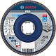 Disque a lamelles BOSCH® droite ac insert X - Lock Ø 125 mm K120