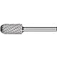 Fraise au carbure PFERD cylindrique tête sphérique, 3 Ø 12,0mm, tige: 6mm, L: 65mm