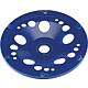 Disque de surfaçage diamant Flex PKD-Jet 6-Cut, pour colles, mastics, revêtements bitumineux, supports minéraux, Ø 180 mm
