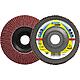 Disque de découpe à lamelles KLINGSPOR SMT 974 SPECIAL CEVOLUTION 125 x 22,23 mm, grain 60, Contre-coudé