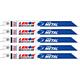 Lames de scie sabre Lenox MULTIWOLF™ WAVE EDGE™, longueur 203 mm, 14 TPI, Cond. 5 = pièces Anwendung 1
