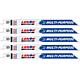 Lames de scie sabre Lenox MULTIWOLF™ WAVE EDGE™, longueur 230 mm, 10 TPI, Cond. 5 = Pièces Anwendung 1