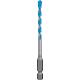 Forets multiusage BOSCH EXPERT MultiContruction Ø 5,0 x 50/100 mm avec queue cylindrique, Cond. = 10 pces