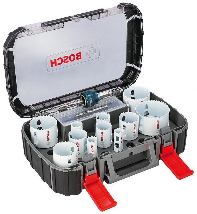 Kit Scie Cloche Bosch Hss Bois Metal O 20 22 25 32 35 40 44 51 60 64 76 Mm