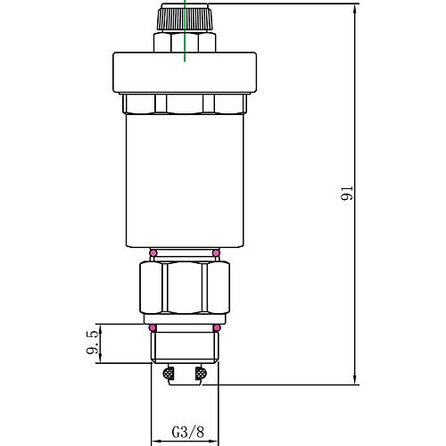 Purgeur d'air automatique DN 10 (3/8") Standard 2