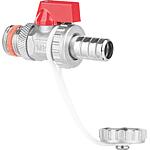 Robinet à boisseau sphérique KFE PN 16 avec poignée papillon DN15 (½") modèle standard