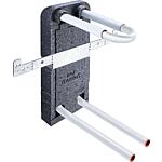 Box mural avec tuyau coude multicouche 16x2,0  h:320mm box d'isolation inclus