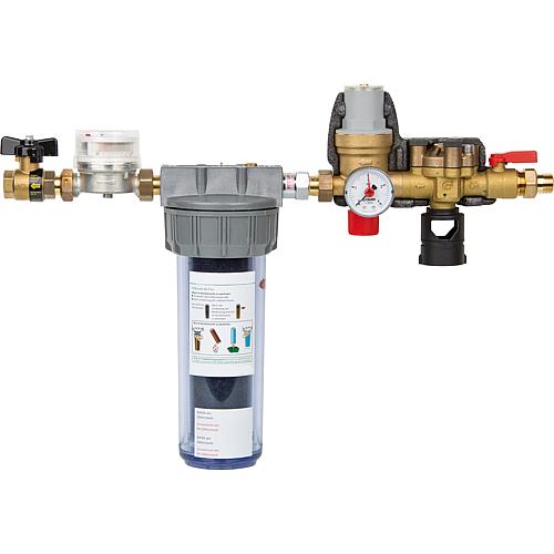 Système combiné de remplissage d´eau de chauffage NaFüKom Plus DN 15 (1/2") Standard 1