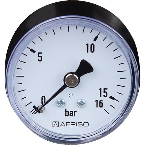 Manomètre axial pour réducteur de pression Standard 2