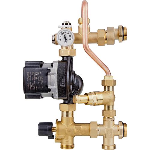 Unité de régulation du sol Easyflow Mix, mélangeur à 3 voies Standard 2