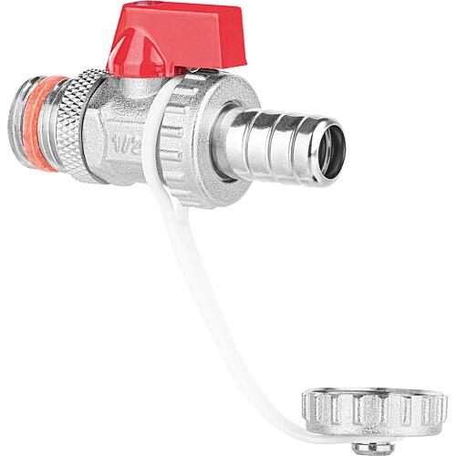 Robinet à boisseau sphérique KFE PN 16 avec poignée papillon DN15 (½") modèle standard Standard 1