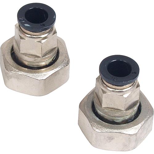 Raccord a visser EVENES Slim, 10 x 1,3mm 2 connecteurs, UE = 2 pièces