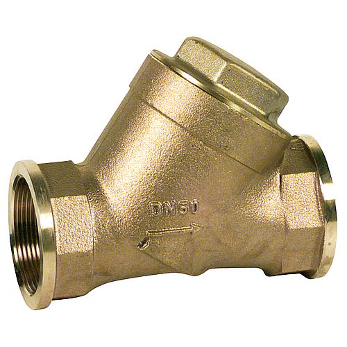 Collecteur d'impurete, laiton rouge avec tamis en acier inox R 2"                              (W2)  "