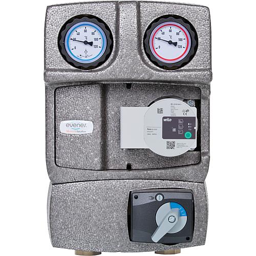 Module hydraulique Easyflow DN25 (1") avec vanne 3 voies et soupape de décharge Standard