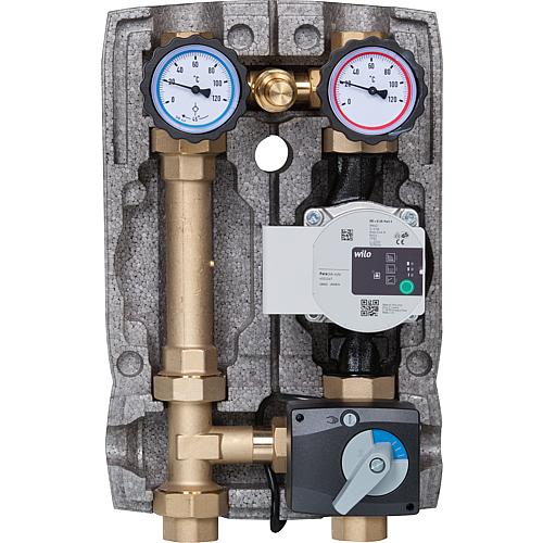Module hydraulique Easyflow DN25 (1") avec vanne 3 voies et soupape de décharge Standard 1