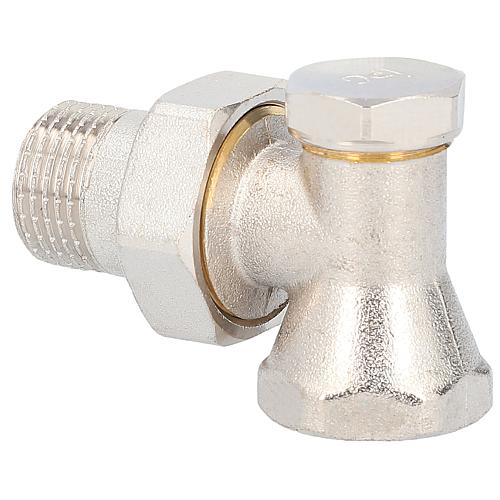 Coude de réglage équerre DN15 (1/2"), femelle