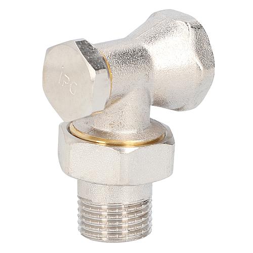 Coude de réglage équerre DN15 (1/2"), femelle