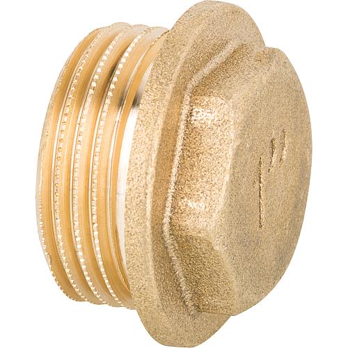 Bouchon en laiton avec rebord Standard 1