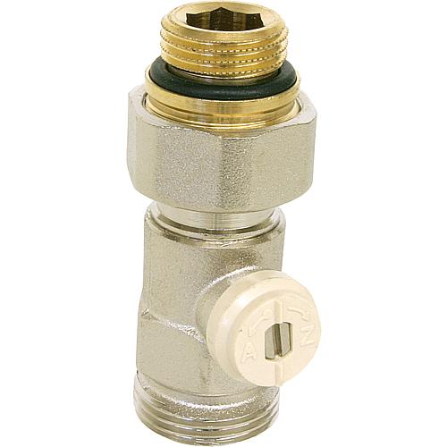 Raccord simple (DN15), droit Standard 1