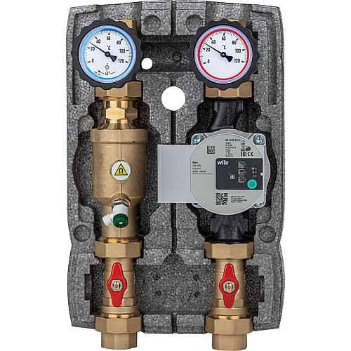 Kit de circuit de chauffage Easyflow DN 25 (1") non mélangé avec désemboueur magnétique Standard 1