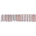 Raccords à sertir en acier C Paquet Contour V,
120 pièces