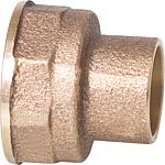 Raccord à souder en bronze 
Manchon (filetage femelle)