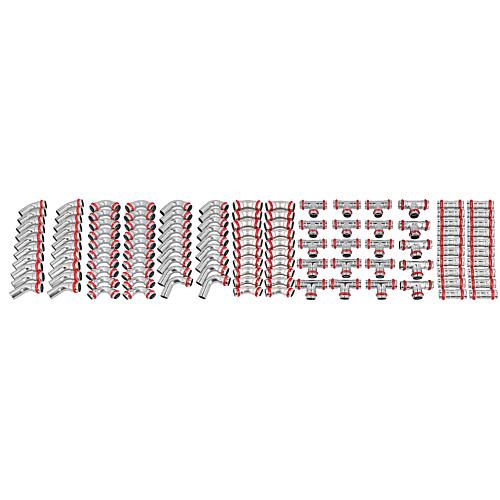 Raccords à sertir en acier C Paquet Contour V,
120 pièces Standard 2