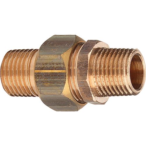 Raccord fileté en bronze
Union (mâle x mâle) 3344 à joint plat Standard 1