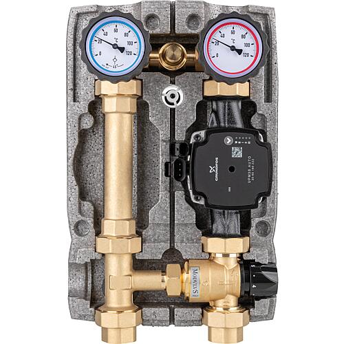 Kit de circuit de chauffage Easyflow DN25 (1") circuit de régulation à valeur constante, thermique 20-45°C avec soupape de décharg