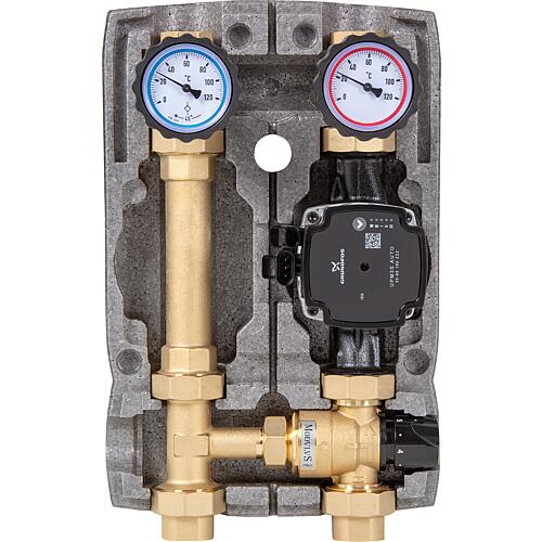 Kit de circuit de chauffage Easyflow DN25 (1") circuit de régulation à valeur constante, thermique 35-60°C, pompe Grundfos UPM3S A