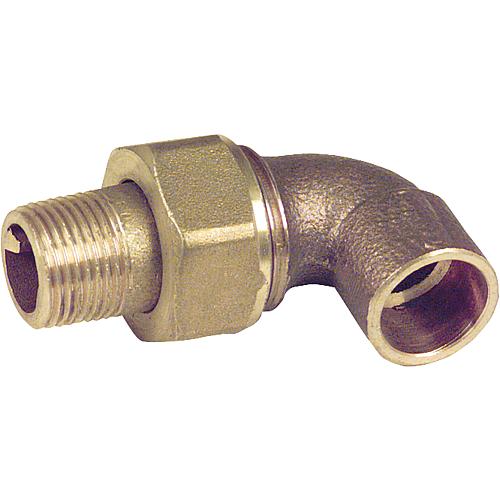 Raccord à souder en bronze 
Coude 90° (filetage mâle) Standard 1