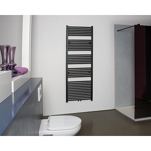 Radiateur porte-serviettes Jessica avec raccord central