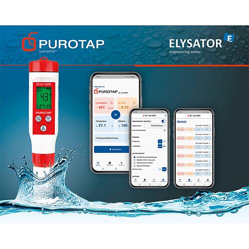Appareil de mesure combiné, PUROTAP EC-ph 2035 Anwendung 2