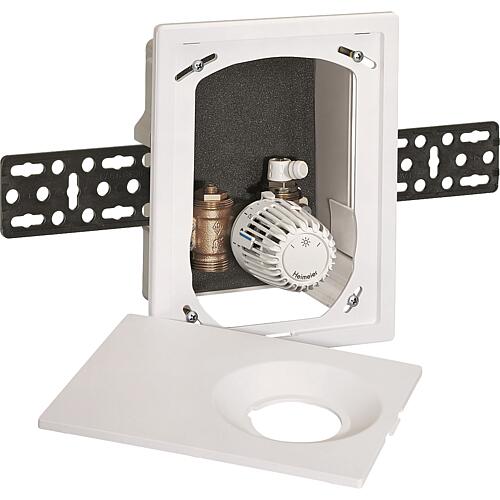 Multibox Eclipse K, régulation pièce par pièce avec vanne thermostatique Standard 1