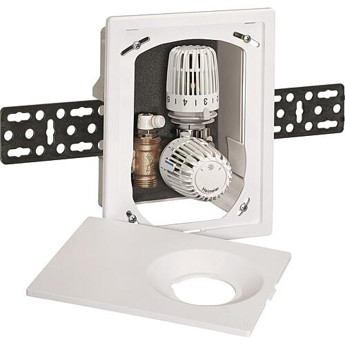 Multibox Eclipse K-RTL, régulation pièce par pièce avec vanne thermostatique et RTL Standard 1