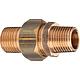 Raccord fileté en bronze
Union (mâle x mâle) 3344 à joint plat Standard 1