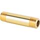 Nipple double en laiton 1/2"  80mm