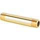 nipple double laiton 1/2" x 100mm