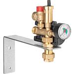 Groupe de raccordement de vase type compact, avec Isolation
