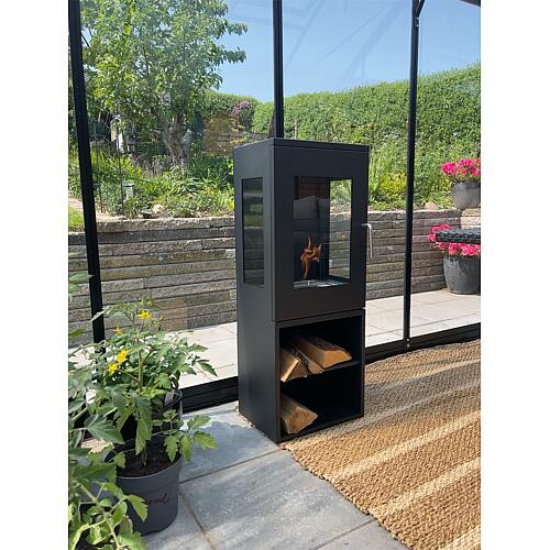 Cachfires Poêle à éthanol Cheyenne Anwendung 3