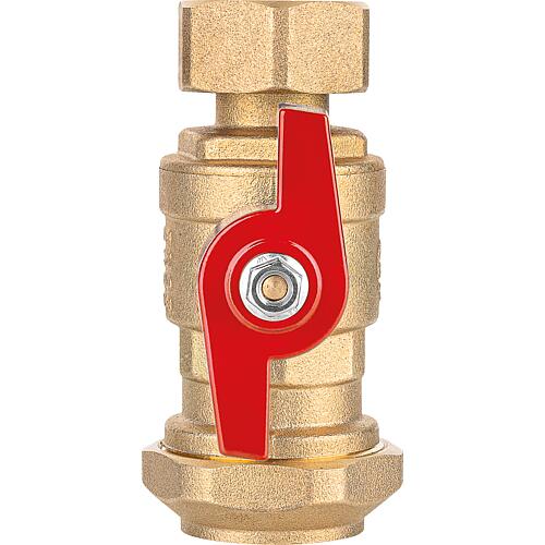 Robinet à boisseau sphérique écrou-tournant DN25(1") x raccord à compression 32mm Standard 1