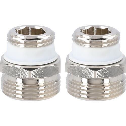 Kit de raccords de transition EUROCÔNE DN 20 (3/4") x DN 15 (1/2") Standard 1