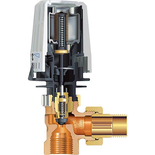 Tête thermostatique K avec capteur intégré Standard 2