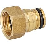 Adaptateur enfichable FASTEC® F13 x DN 20 (3/4") FI, à joint plat