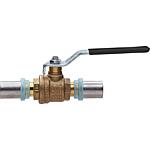 Robinet à boisseau sphérique avec levier en acier pour raccords à sertir evenes-Sertir